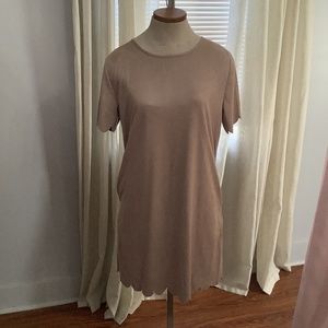 Sizes Large and Medium L Love Beige Dress